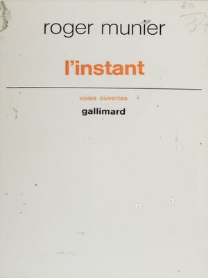 cover image of L'Instant